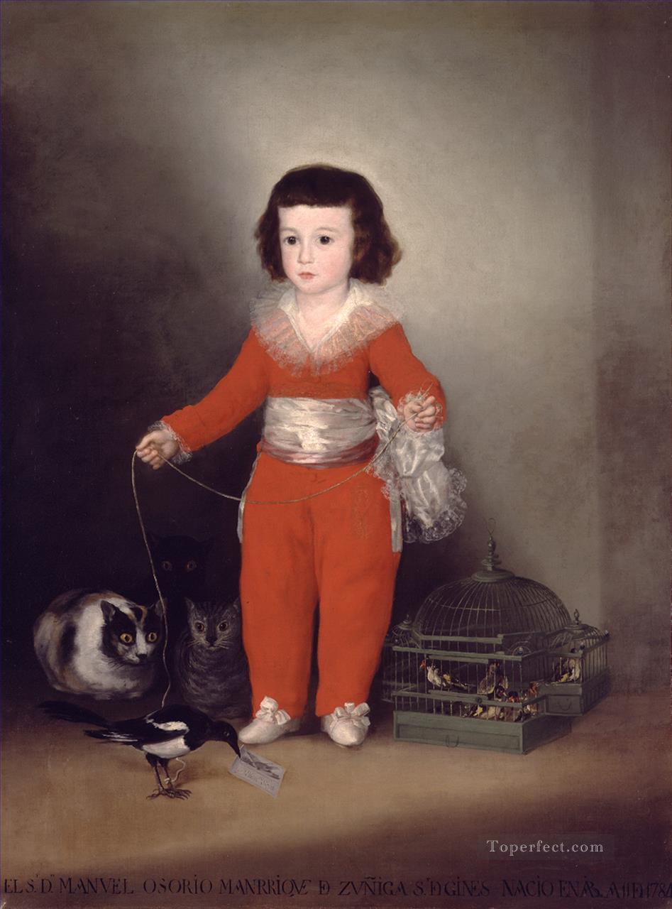 Don Manuel Osorio Manrique de Zúñiga Francisco de Goya Pintura al óleo